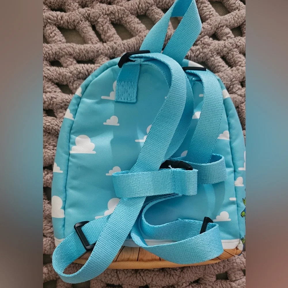 Disney Toy Story Clouds Pet Backpack (L/XL) and Toy Blocks Dog Toy